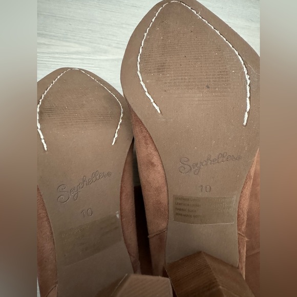 Seychelles Womens Size 10 M Brown Suede Zip Boots - Picture 5 of 8